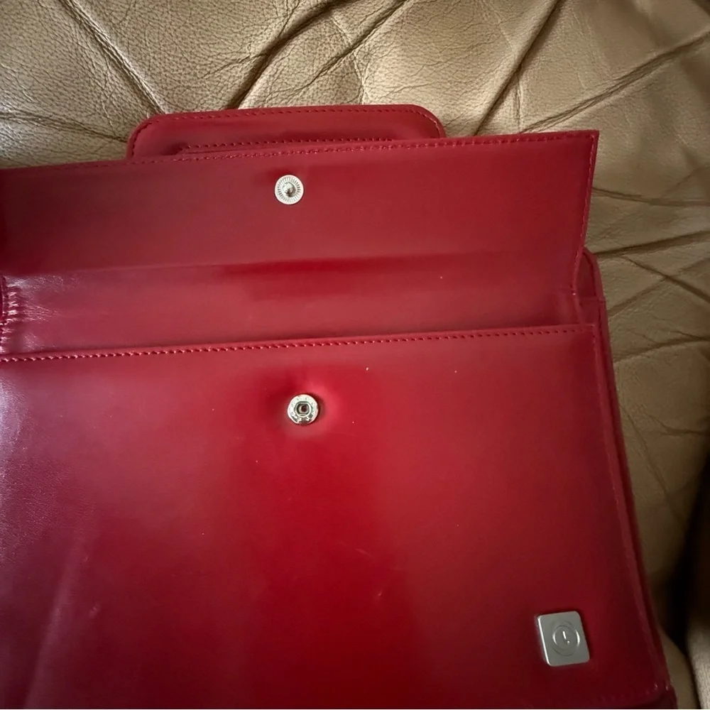 FRANKLIN COVEY 365 Red 7 Ring Planner Binder Retractable Handles 8